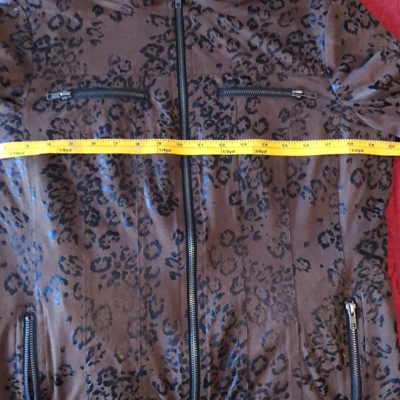 Multiples zipped animal print blazer/jacket - Picture 5 of 5